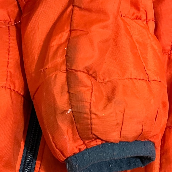 Patagonia Nano Vibrant Orange Quilted Puff Lightweight Jacket Boys Size XS 5-6 - Picture 4 of 9